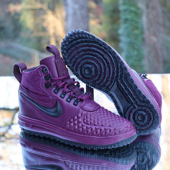 Nike Lunar Force 1 Duckboot Burgundy - Picture 5 of 15